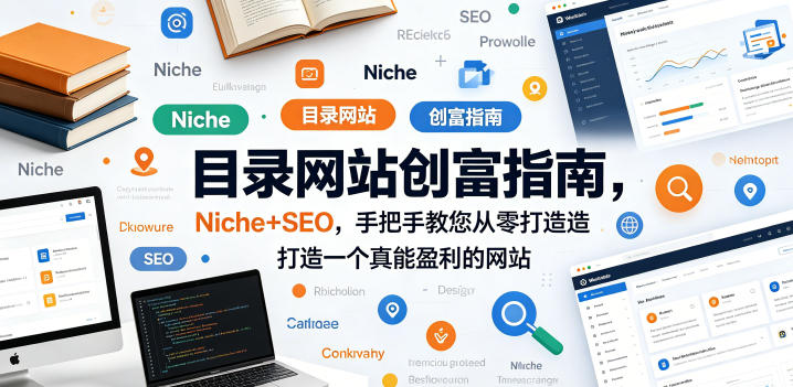 目录网站创富指南，Niche+SEO，手把手教您从零打造打造一个真能盈利的网站【原创双语字幕】-项目汇