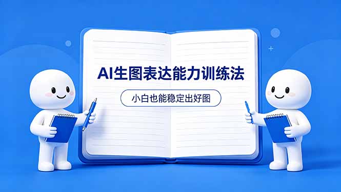 AI生图不是做漂亮图，而是表达能力。这套方法让小白也能稳定出好图-项目汇