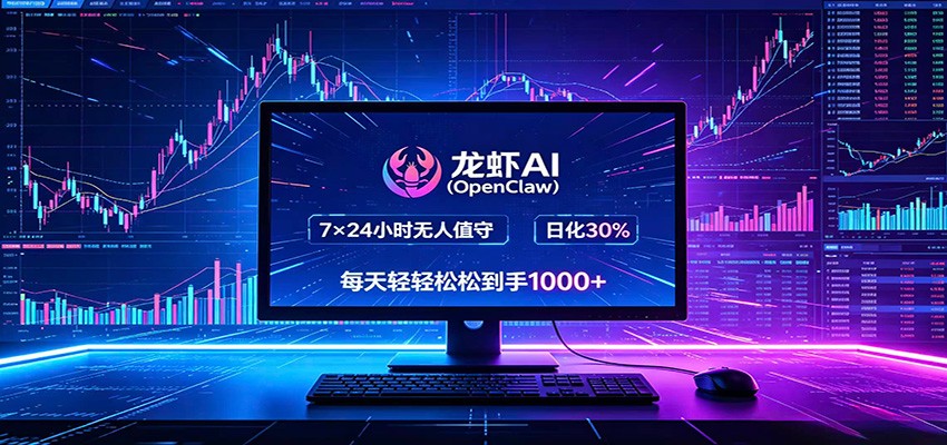 龙虾AI(OpenClaw)全自动挂机，智能操控电脑高效执行任务，每天轻松到手四位数-项目汇