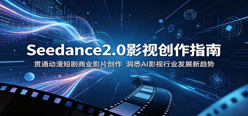 Seedance2.0影视创作指南：贯通动漫短剧商业影片创作，洞悉AI影视行业发展新趋势-项目汇