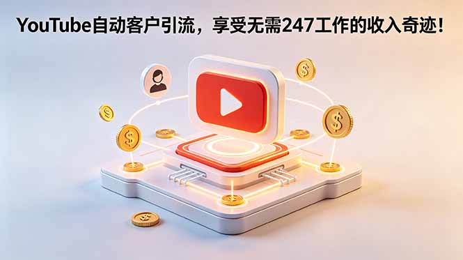 YouTube 自动客户引流，享受无需 247 工作的收入奇迹！【原创双语字幕】-项目汇