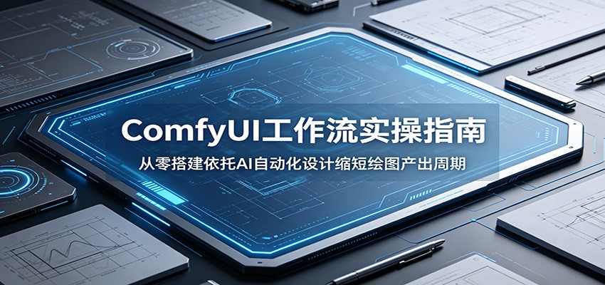 ComfyUI 工作流实操指南:从零搭建依托AI自动化设计缩短绘图产出周期-项目汇
