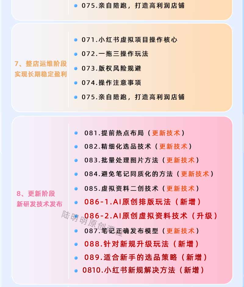 图片[4]-小红书虚拟项目特训班9.0，全面拥抱AI，批量产出原创PPT货源，单品/单店纯利润几万到几十W-项目汇
