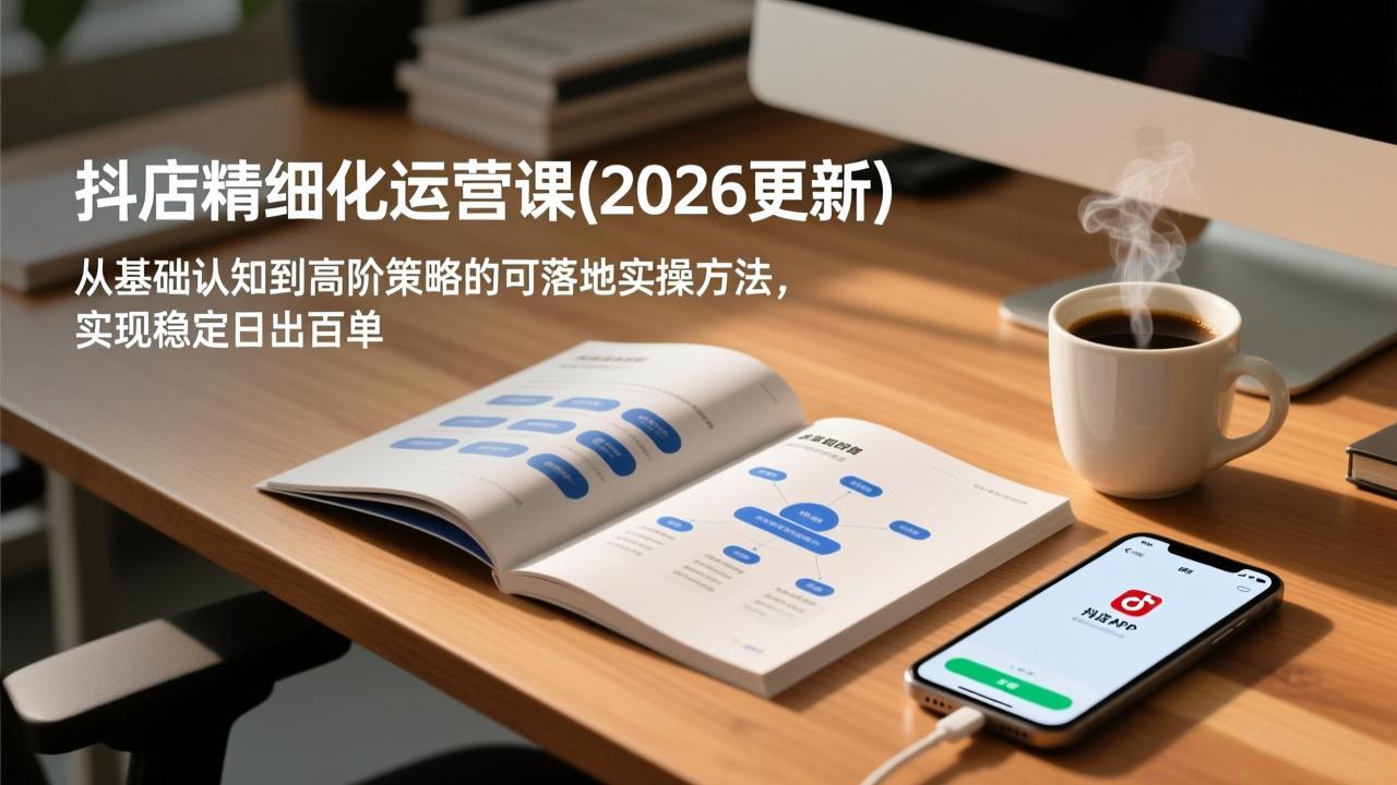 抖店精细化运营课(更新6月-项目汇