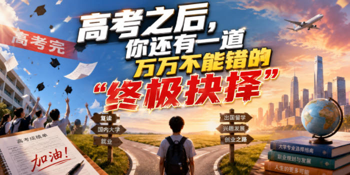 付费文章:高考之后,你还有一道万万不能错的“终极抉择”-项目汇