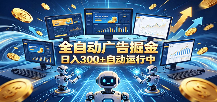 自动广告G机,日入300+,正规平台,广告浏览获益,时间自由,适合各类人群日常增收-项目汇