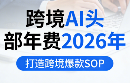 跨境AI头部年费2026年，打造跨境爆款SOP(更新6月)-项目汇