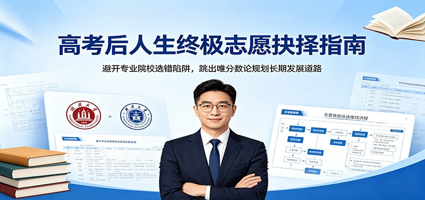 高考后人生终极志愿抉择指南:避开专业院校选错陷阱,跳出唯分数论规划长期发展道路-项目汇