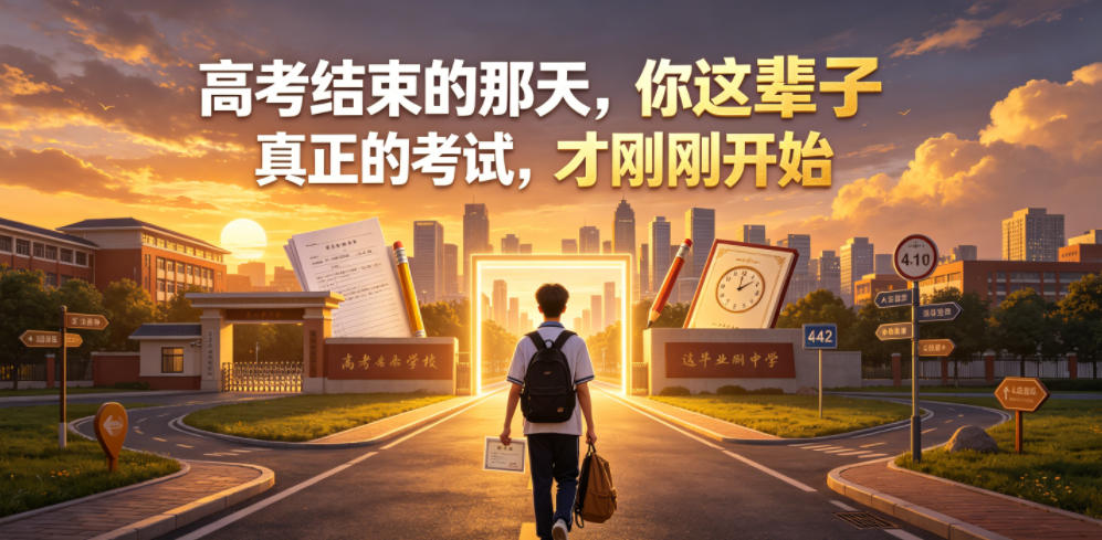 付费文章:高考结束的那天,你这辈子真正的考试,才刚刚开始-项目汇