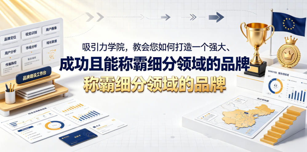 吸引力学院,教会您如何打造一个强大、成功且能称霸细分领域的品牌!【原创双语字幕】-项目汇