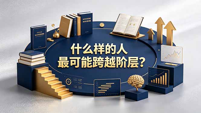 付费文章：什么样的人最可能跨越阶层？具备这五种特质，普通人也能顺利跨越阶层-项目汇