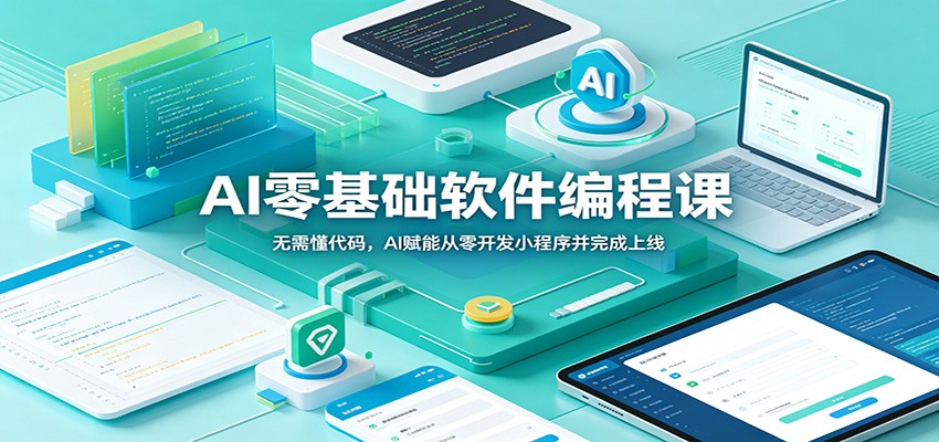 AI零基础软件编程课：无需懂代码，AI赋能从零开发小程序并完成上线-项目汇