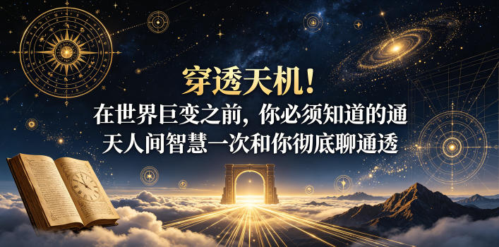 付费文章：穿透天机！在世界巨变之前，你必须知道的通天人间智慧一次和你彻底聊通透-项目汇