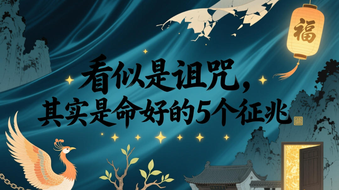付费文章：看似是诅咒，其实是命好的5个征兆-项目汇