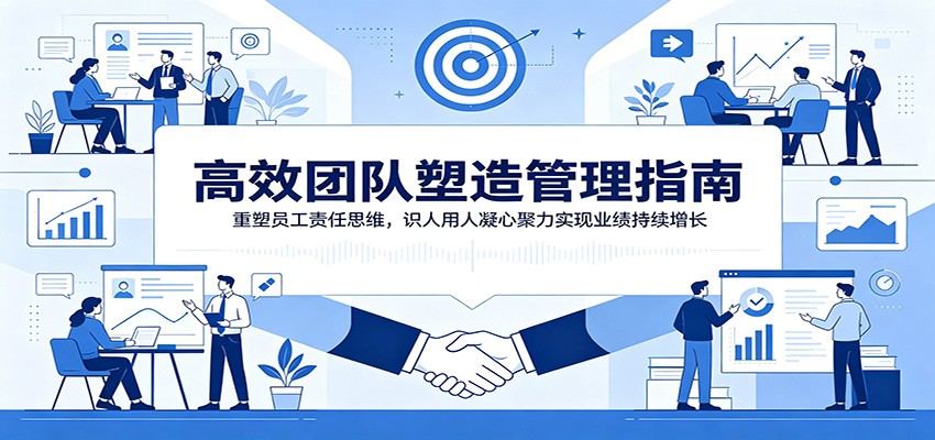 高效团队塑造管理指南：重塑员工责任思维，识人用人凝心聚力实现业绩持续增长-项目汇