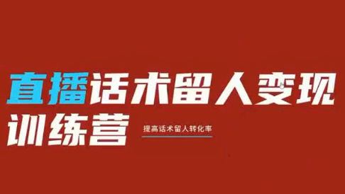 纹汐·直播话术留人变现训练营-项目汇