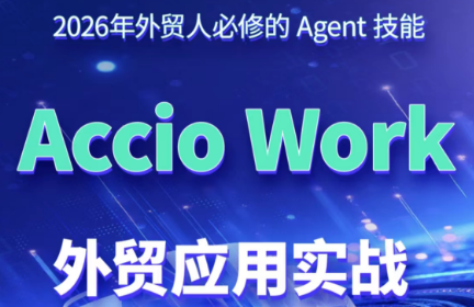 铭超老师·AccioWork外贸Agent应用实战-项目汇