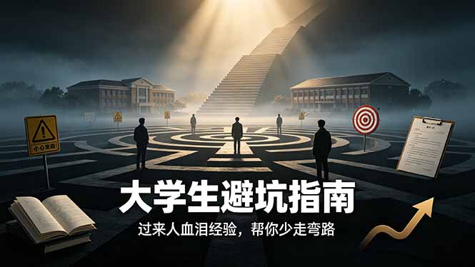 付费文章：大学生避坑指南 ，过来人血泪经验，帮你少走弯路-项目汇