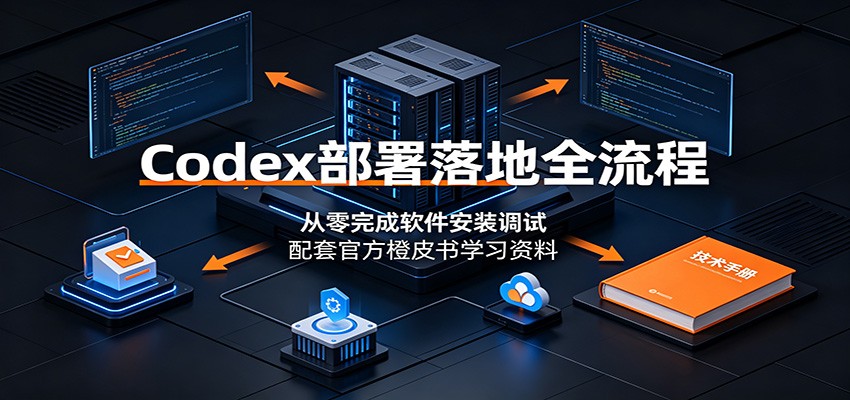Codex部署落地全流程：从零完成软件安装调试，配套官方橙皮书学习资料-项目汇