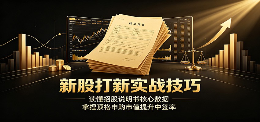 新股打新实战技巧：读懂招股说明书核心数据，拿捏顶格申购市值提升中签率-项目汇