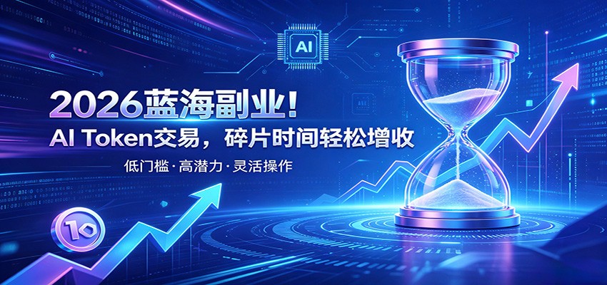 AI Token算力赛道！普通人可入局的数字副业，零门槛快速起步-项目汇