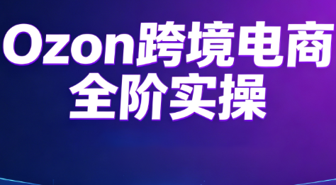 Ozon跨境电商全阶实操课程-项目汇