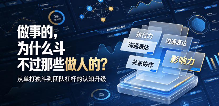 付费文章:做事的,为什么斗不过那些做人的?-项目汇
