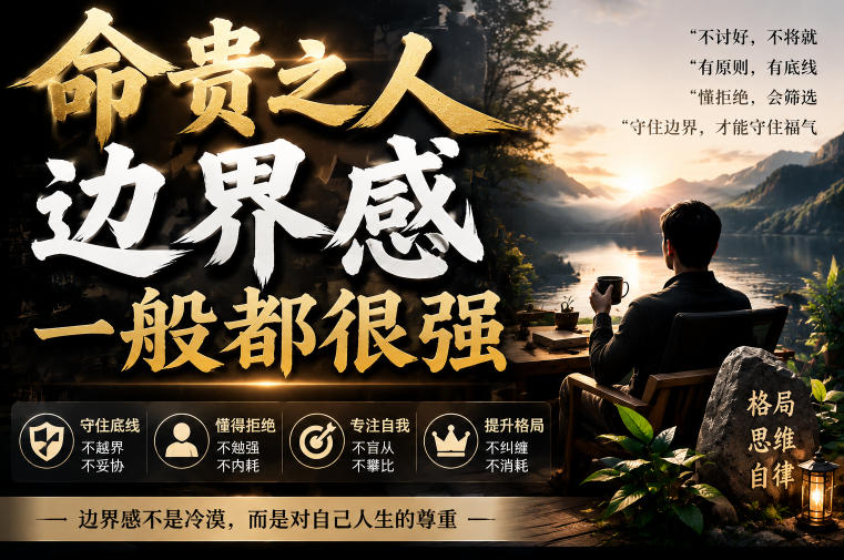 付费文章：命贵之人，边界感一般都很强-项目汇