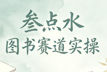 叁点水图书赛道实操-项目汇