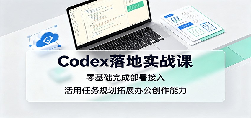 Codex落地实战课:零基础完成部署接入,活用任务规划拓展办公创作能力-项目汇