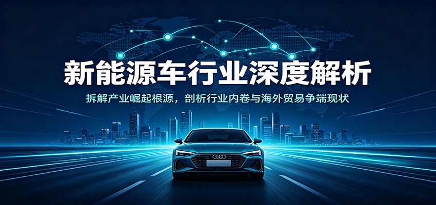 新能源车行业深度解析：拆解产业崛起根源，剖析行业内卷与海外贸易争端现状-项目汇