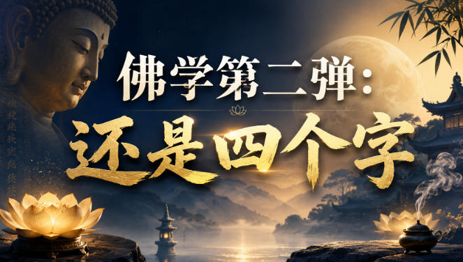 付费文章:佛学第二弹:还是四个字-项目汇