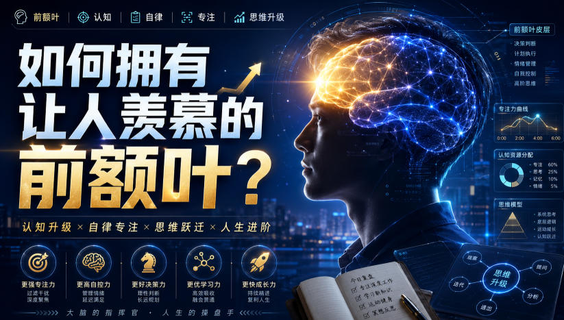 付费文:如何拥有让人羡慕的前额叶?-项目汇