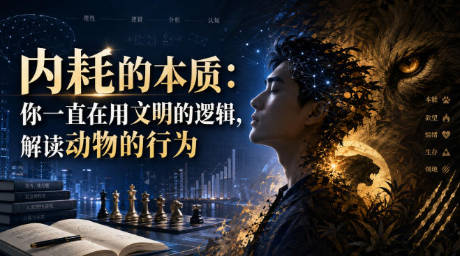 付费文章:内耗的本质:你一直在用文明的逻辑,解读动物的行为-项目汇