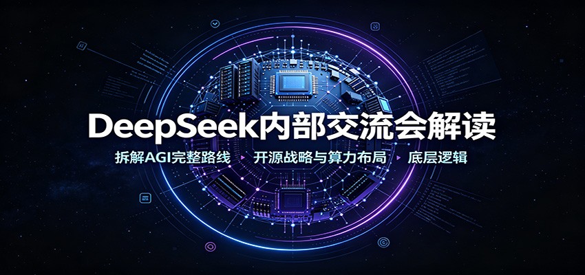 DeepSeek内部交流会解读：拆解AGI完整路线，开源战略与算力布局底层逻辑-项目汇
