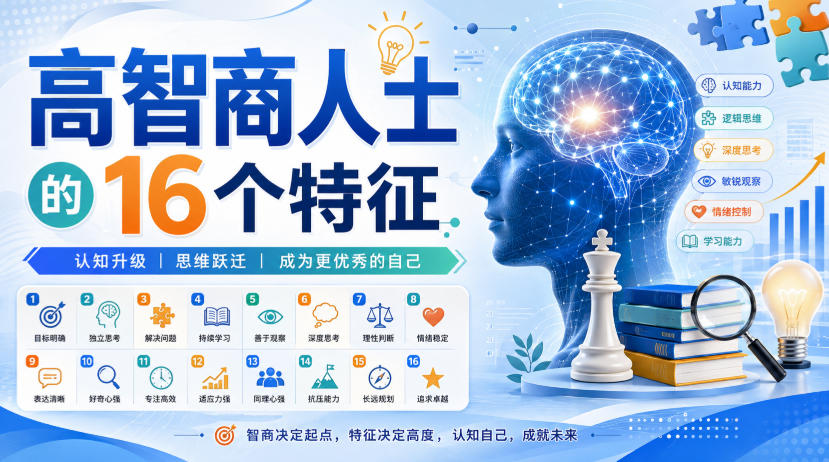 付费文章:高智商人士的16个特征-项目汇