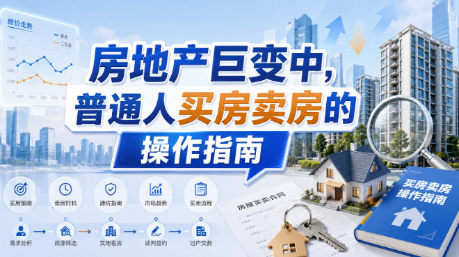 付费文章：房地产巨变中，普通人买房卖房的操作指南【上篇+下篇】-项目汇