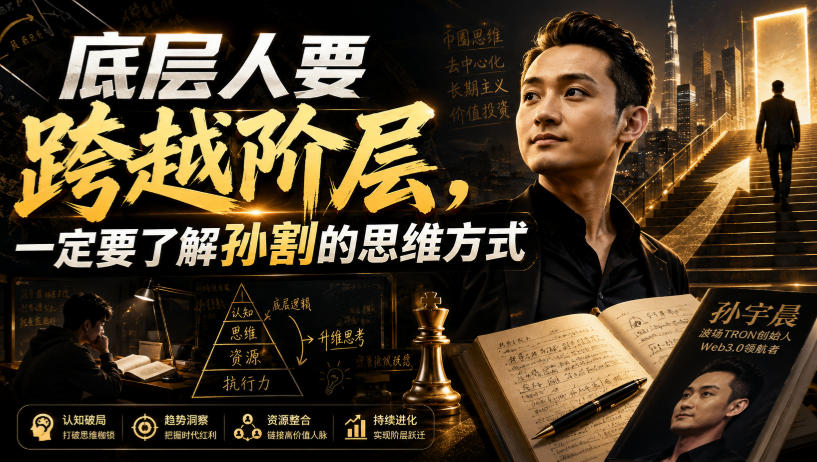 付费文章：底层人要跨越阶层，一定要了解孙割的思维方式-项目汇